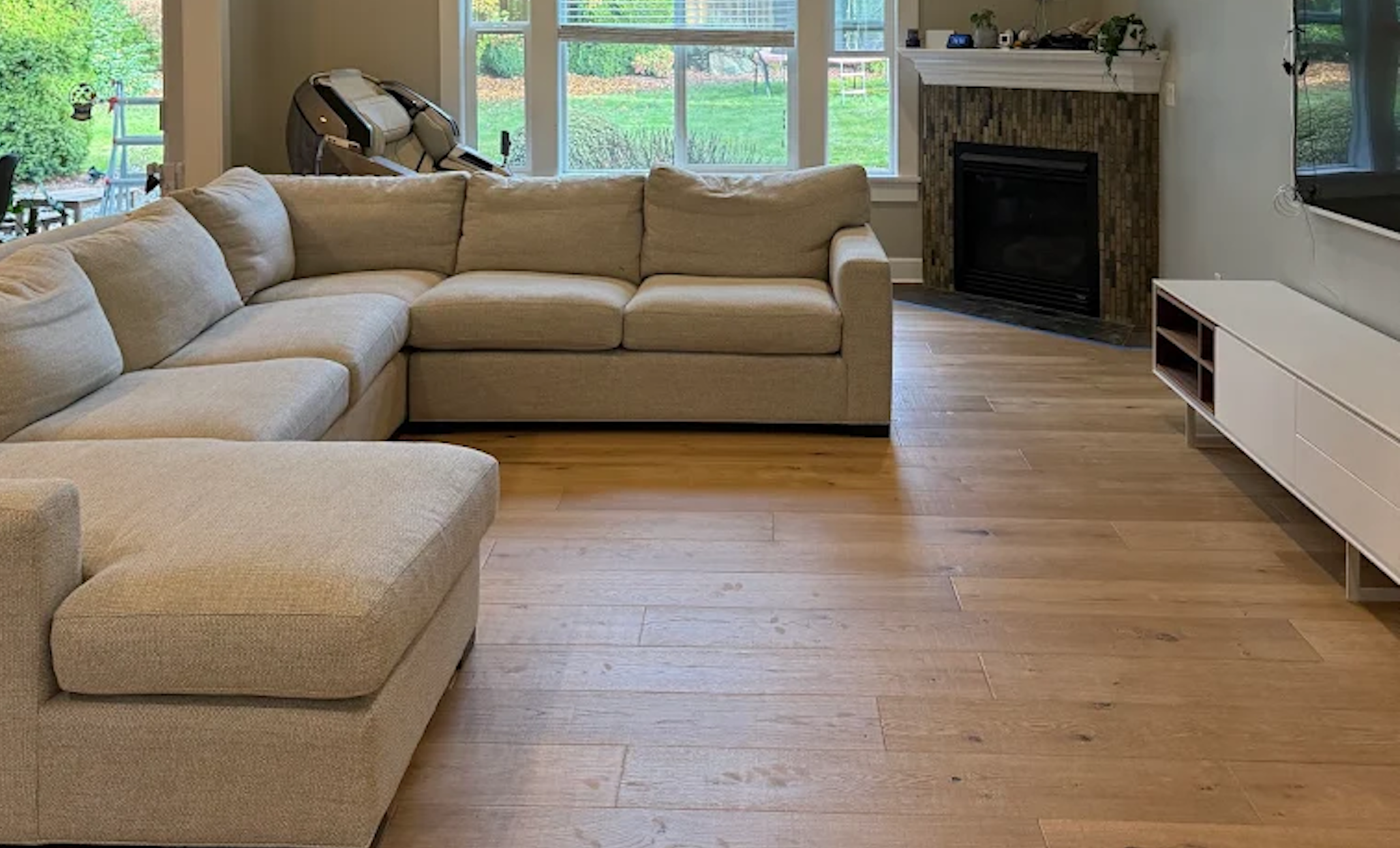 Hardwood plus floor